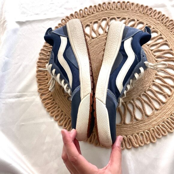 Vans Ultrarange Blue Suede Lace Up Sneakers Men's Size 9 - Picture 4 of 8